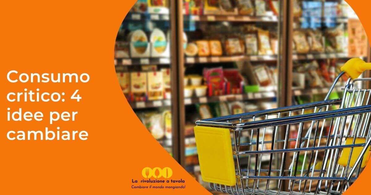Carrello della spesa in un supermercato